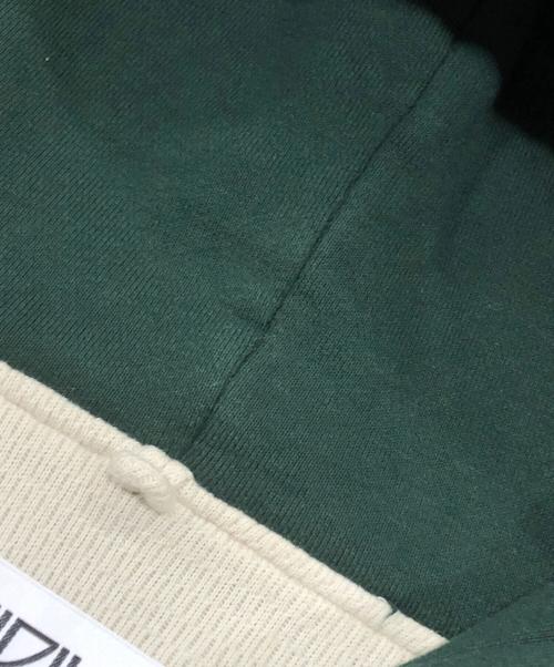 KIDILL（キディル）KIDILL (キディル) Docking Zip Parka / ドッキングジップパーカー グリーン×インディゴ サイズ:Freeの古着・服飾アイテム