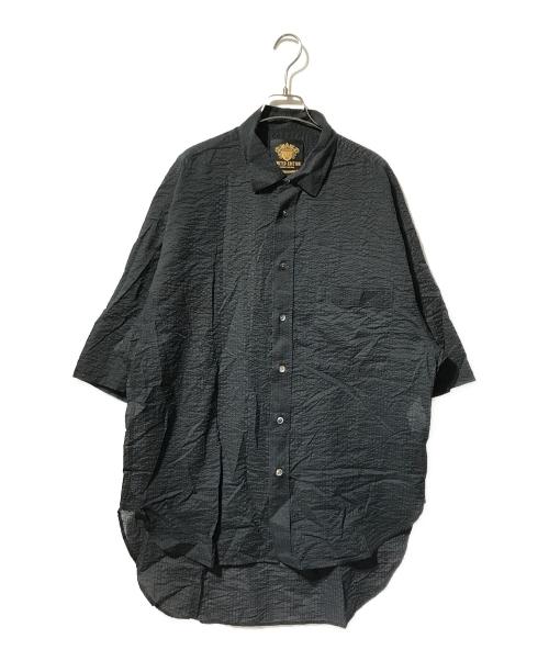 MAISON SPECIAL（メゾンスペシャル）MAISON SPECIAL (メゾンスペシャル) Prime-Over Short Sleeve Shirt Coat/半袖シャツ ブラック サイズ:1の古着・服飾アイテム