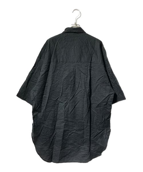 MAISON SPECIAL（メゾンスペシャル）MAISON SPECIAL (メゾンスペシャル) Prime-Over Short Sleeve Shirt Coat/半袖シャツ ブラック サイズ:1の古着・服飾アイテム