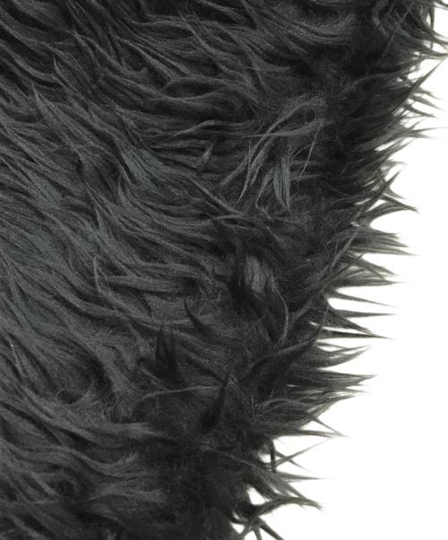 juha（ユハ）juha (ユハ) FUR MUFFLER / ファーマフラー ブラックの古着・服飾アイテム