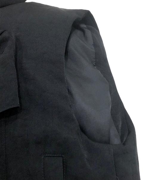 OUAT（オーユーエーティー）OUAT (オーユーエーティー) フロントポケットダウンベスト ブラック サイズ:2の古着・服飾アイテム