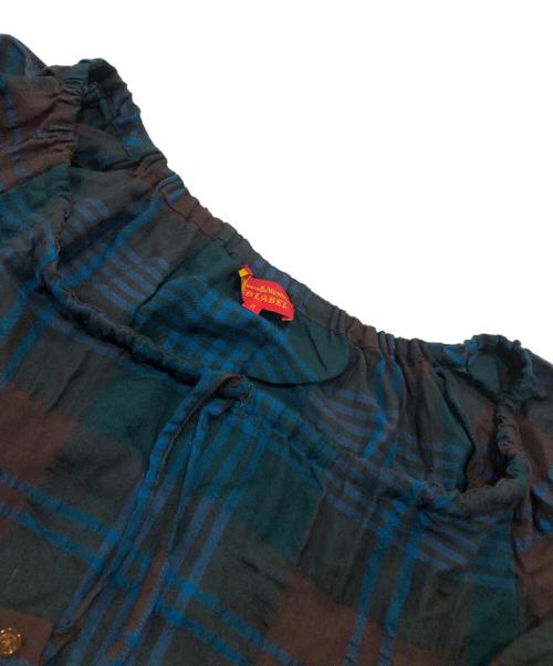 Vivienne Westwood RED LABEL（ヴィヴィアンウエストウッドレッドレーベル）Vivienne Westwood RED LABEL (ヴィヴィアンウエストウッドレッドレーベル) チェックワンピース マルチカラー サイズ:2の古着・服飾アイテム