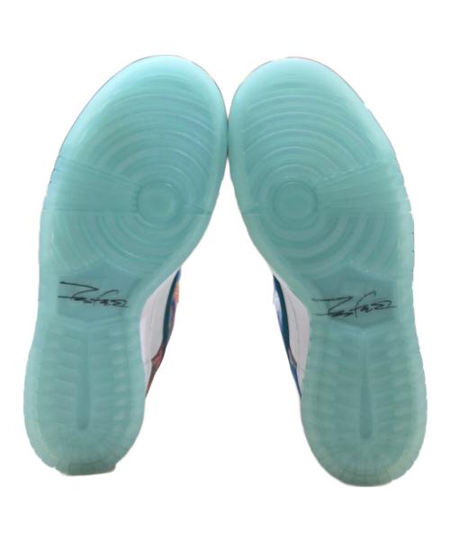 NIKE SB（ナイキエスビー）NIKE SB (ナイキエスビー) FUTURA LABORATORIES (フューチュラ ラボラトリーズ) Dunk Low スニーカー ホワイト×ブルー サイズ:US8.5/UK7.5/EUR42の古着・服飾アイテム