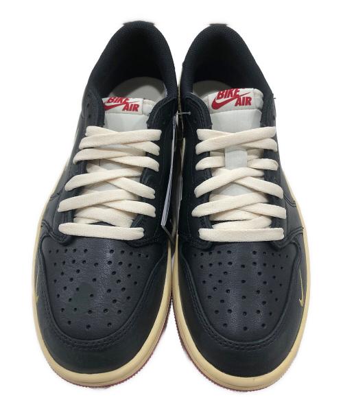 NIKE（ナイキ）NIKE (ナイキ) Nigel Sylvester (ナイジェル シルベスター) Air Jordan 1 Retro Low OG スニーカー ブラック サイズ:US8/UK7/EUR41の古着・服飾アイテム