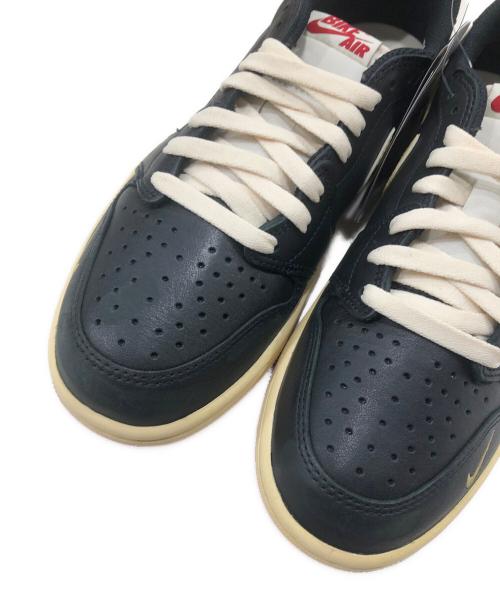 NIKE（ナイキ）NIKE (ナイキ) Nigel Sylvester (ナイジェル シルベスター) Air Jordan 1 Retro Low OG スニーカー ブラック サイズ:US8/UK7/EUR41の古着・服飾アイテム