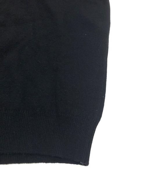 Burberry's（バーバリー）Burberry's (バーバリーズ) Vネックニット ブラック サイズ:表記なしの古着・服飾アイテム