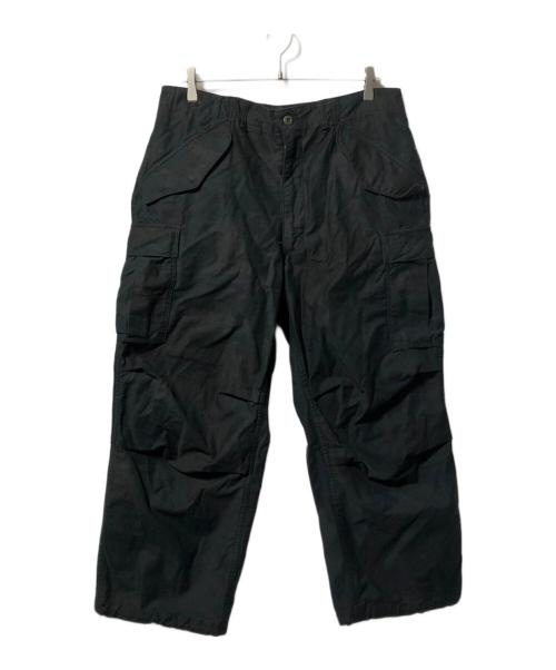 US ARMY（ユーエスアーミー）US ARMY (ユーエスアーミー) M-65 カモフラパンツ ブラック サイズ:FREEの古着・服飾アイテム