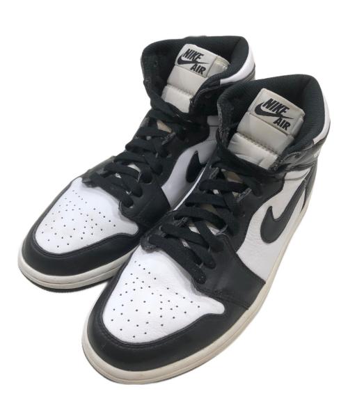NIKE（ナイキ）NIKE (ナイキ) Air Jordan 1 Retro High OG スニーカー ホワイト×ブラック サイズ:US8.5/UK7.5/EUR42の古着・服飾アイテム