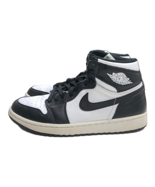 NIKE（ナイキ）NIKE (ナイキ) Air Jordan 1 Retro High OG スニーカー ホワイト×ブラック サイズ:US8.5/UK7.5/EUR42の古着・服飾アイテム