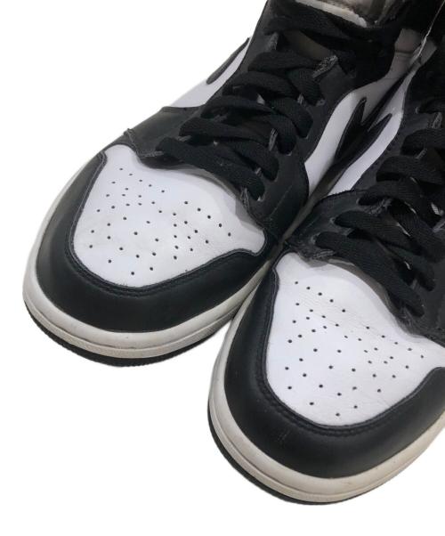NIKE（ナイキ）NIKE (ナイキ) Air Jordan 1 Retro High OG スニーカー ホワイト×ブラック サイズ:US8.5/UK7.5/EUR42の古着・服飾アイテム