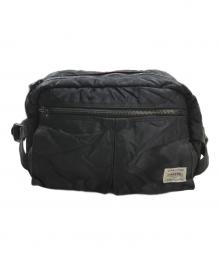 PORTER×近江ちぢみ（ポーター）の古着「ボディバッグ」｜ブラック