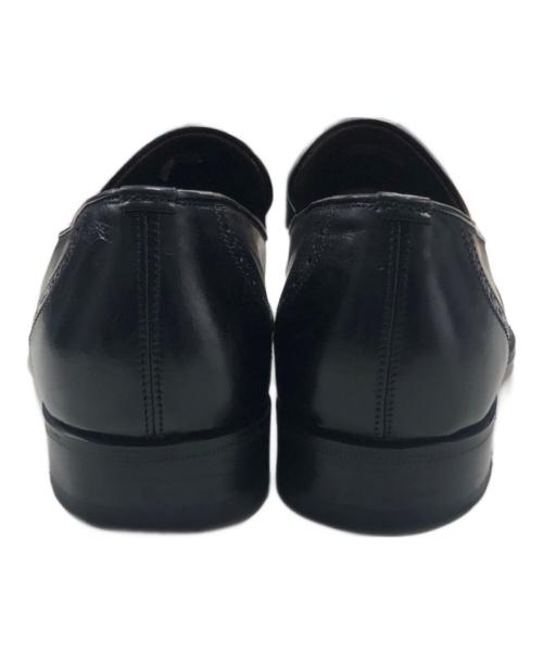 Paul Stuart（ポールスチュアート）Paul Stuart (ポールスチュアート) タッセルローファー ブラック サイズ:241/2の古着・服飾アイテム