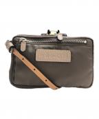 Felisiフェリージ）の古着「ナイロンショルダーミニサコッシュバッグ」｜ブラウン