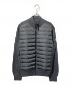 CANADA GOOSEカナダグース）の古着「Hybridge Knit Jacket」｜グレー
