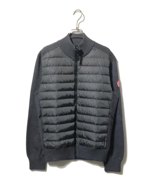 CANADA GOOSE（カナダグース）CANADA GOOSE (カナダグース) Hybridge Knit Jacket グレー サイズ:Mの古着・服飾アイテム