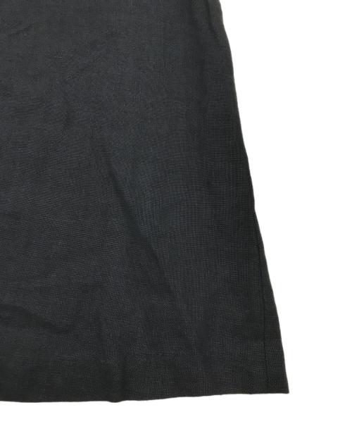 KAGURE（カグレ）kagure (カグレ) リネンボックスワンピース ブラック サイズ:Freeの古着・服飾アイテム