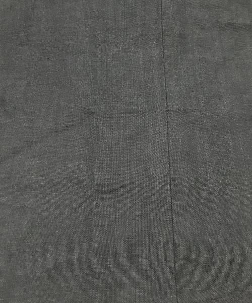 KAGURE（カグレ）kagure (カグレ) リネンボックスワンピース ブラック サイズ:Freeの古着・服飾アイテム