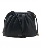 A.P.C.アーペーセー）の古着「スモールドローストリングバッグ」｜ブラック