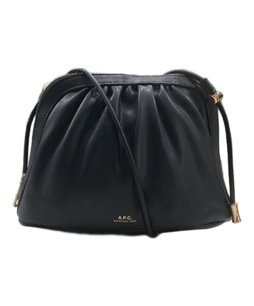 A.P.C.（アーペーセー）A.P.C. (アーペーセー) スモールドローストリングバッグ ブラックの古着・服飾アイテム
