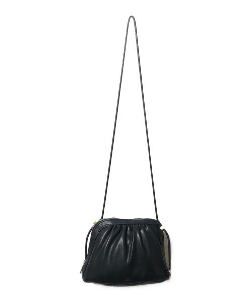 A.P.C.（アーペーセー）A.P.C. (アーペーセー) スモールドローストリングバッグ ブラックの古着・服飾アイテム