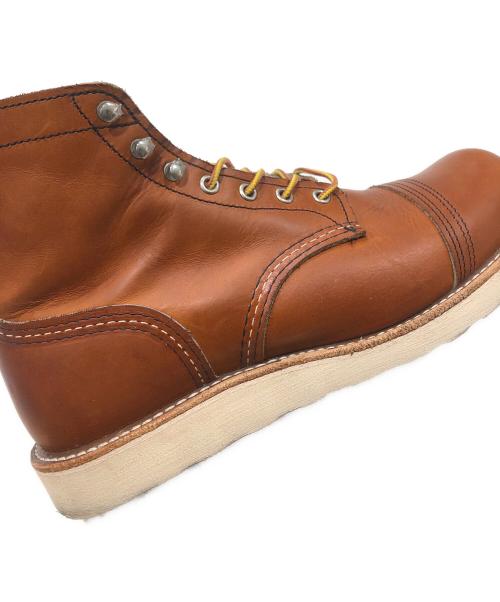RED WING（レッドウィング）RED WING (レッドウィング) Iron Ranger ブラウン サイズ:USA9/UK8/EUR42の古着・服飾アイテム