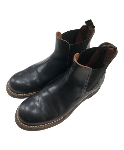 ROLLING DUB TRIO（ローリングダブトリオ）ROLLING DUB TRIO (ローリングダブトリオ) STANサイドゴアブーツ ブラック サイズ:26cm　US:8の古着・服飾アイテム