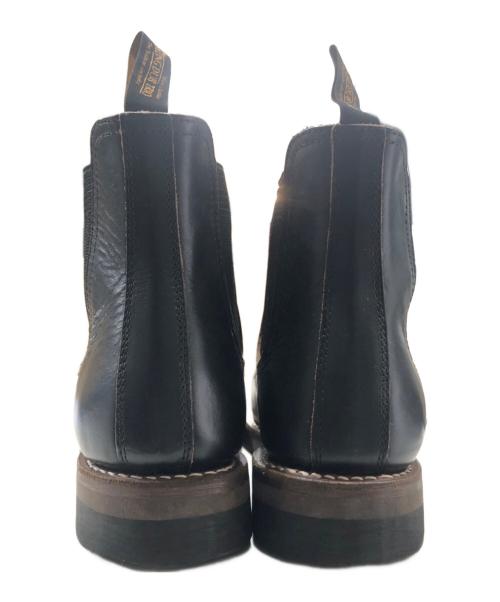 ROLLING DUB TRIO（ローリングダブトリオ）ROLLING DUB TRIO (ローリングダブトリオ) STANサイドゴアブーツ ブラック サイズ:26cm　US:8の古着・服飾アイテム