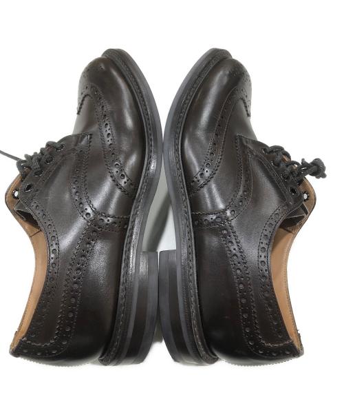 Tricker's（トリッカーズ）Tricker's (トリッカーズ) ウィングチップシューズ ブラウン サイズ:8 1/2の古着・服飾アイテム