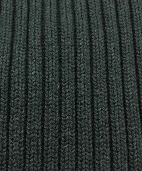 MM6 Maison Margiela（エムエムシックスメゾンマルジェラ）MM6 Maison Margiela (エムエムシックスメゾンマルジェラ) Damaged Knit Cardigan グリーン サイズ:Sの古着・服飾アイテム