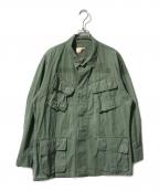 US ARMYユーエスアーミー）の古着「70sジャングルファティーグジャケット/ヴィンテージジャケット」｜カーキ