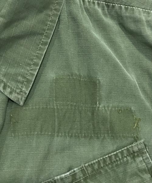 US ARMY（ユーエスアーミー）US ARMY (ユーエスアーミー) 70sジャングルファティーグジャケット/ヴィンテージジャケット カーキ サイズ:Mの古着・服飾アイテム