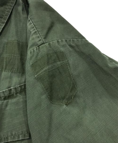 US ARMY（ユーエスアーミー）US ARMY (ユーエスアーミー) 70sジャングルファティーグジャケット/ヴィンテージジャケット カーキ サイズ:Mの古着・服飾アイテム