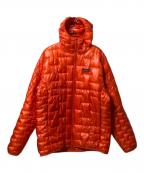Patagoniaパタゴニア）の古着「Micro Puff Hoody」｜オレンジ