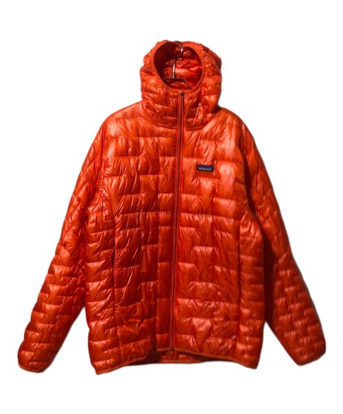 Patagonia（パタゴニア）Patagonia (パタゴニア) Micro Puff Hoody オレンジ サイズ:Lの古着・服飾アイテム
