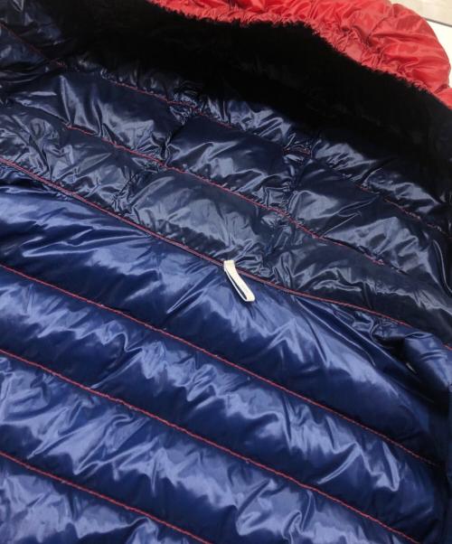 MONCLER（モンクレール）MONCLER (モンクレール) DOMINICダウンジャケット レッド サイズ:2の古着・服飾アイテム