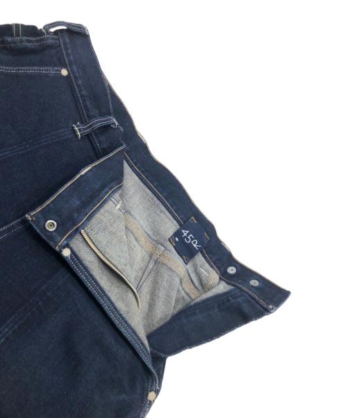 45R（フォーティファイブ・アール）45R (フォーティファイブ・アール) ライ麦ストレッチデニムの桃比女 インディゴ サイズ:1の古着・服飾アイテム