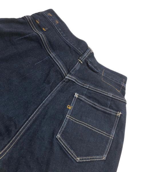 45R（フォーティファイブ・アール）45R (フォーティファイブ・アール) ライ麦ストレッチデニムの桃比女 インディゴ サイズ:1の古着・服飾アイテム