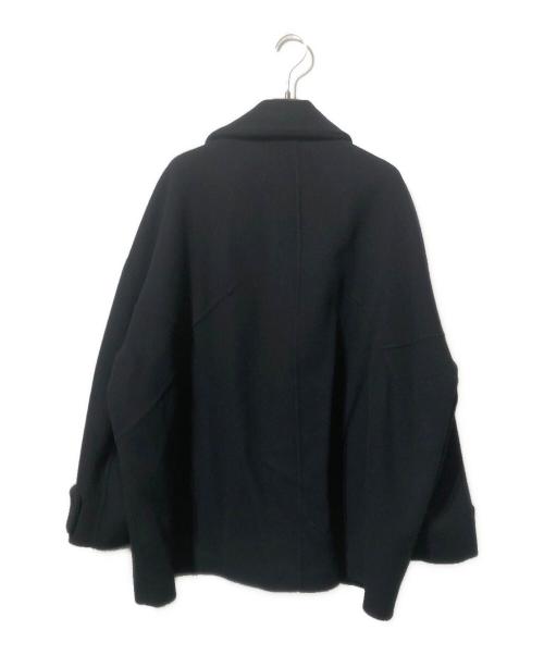 ENFOLD（エンフォルド）ENFOLD (エンフォルド) WOOL MEDIUM COAT ブラック サイズ:38の古着・服飾アイテム