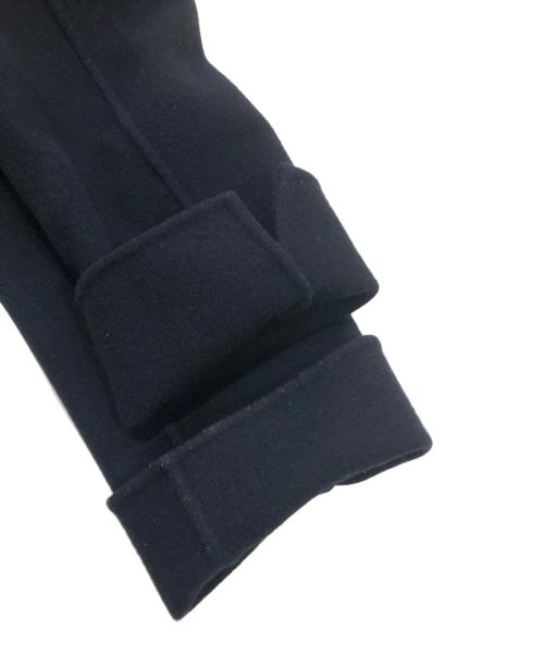 ENFOLD（エンフォルド）ENFOLD (エンフォルド) WOダブルフェイス立体ポケットコート ブラック サイズ:36の古着・服飾アイテム