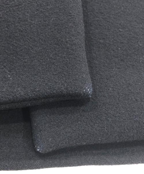 ENFOLD（エンフォルド）ENFOLD (エンフォルド) WOダブルフェイス立体ポケットコート ブラック サイズ:36の古着・服飾アイテム