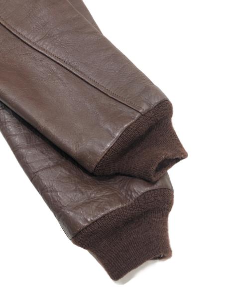 THE REAL McCOY'S（ザ・リアルマッコイズ）THE REAL McCOY'S (ザ・リアルマッコイズ) A-2フライトジャケット ブラウン サイズ:38の古着・服飾アイテム