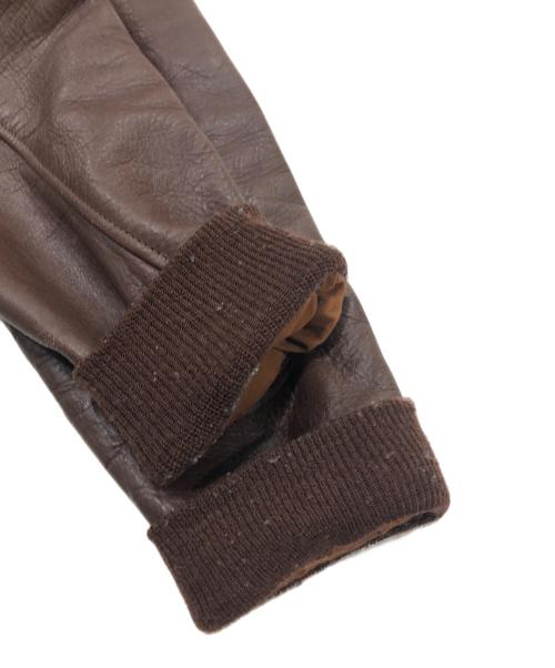 THE REAL McCOY'S（ザ・リアルマッコイズ）THE REAL McCOY'S (ザ・リアルマッコイズ) A-2フライトジャケット ブラウン サイズ:38の古着・服飾アイテム