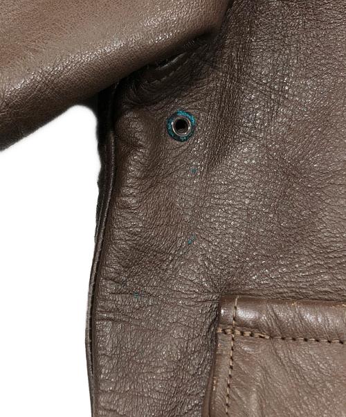 THE REAL McCOY'S（ザ・リアルマッコイズ）THE REAL McCOY'S (ザ・リアルマッコイズ) A-2フライトジャケット ブラウン サイズ:38の古着・服飾アイテム