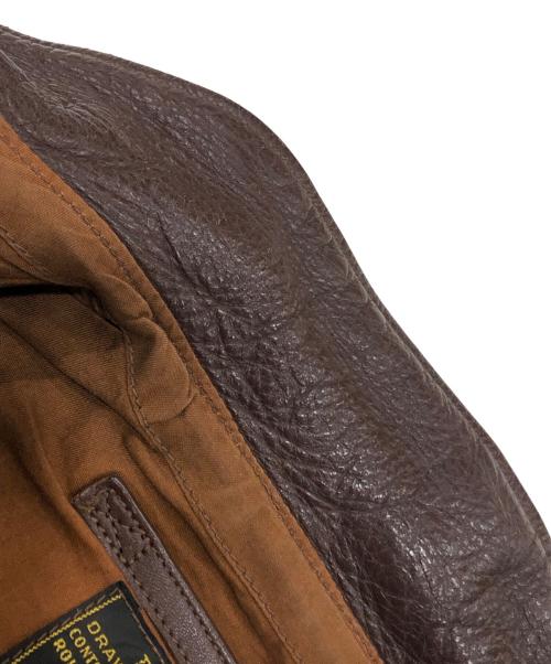 THE REAL McCOY'S（ザ・リアルマッコイズ）THE REAL McCOY'S (ザ・リアルマッコイズ) A-2フライトジャケット ブラウン サイズ:38の古着・服飾アイテム