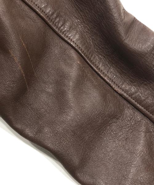 THE REAL McCOY'S（ザ・リアルマッコイズ）THE REAL McCOY'S (ザ・リアルマッコイズ) A-2フライトジャケット ブラウン サイズ:38の古着・服飾アイテム