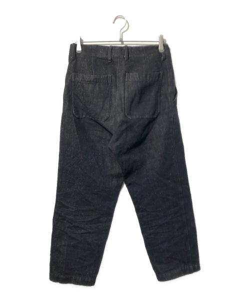 confect（コンフェクト）CONFECT (コンフェクト) コットンヘンプデニムトラウザーズ ブラック サイズ:3の古着・服飾アイテム