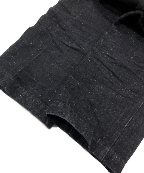 confect（コンフェクト）CONFECT (コンフェクト) コットンヘンプデニムトラウザーズ ブラック サイズ:3の古着・服飾アイテム