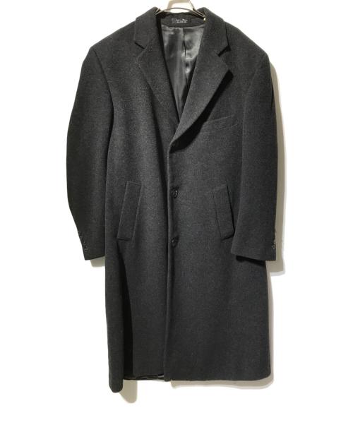 CHAPS RALPH LAUREN（チャップス ラルフローレン）CHAPS RALPH LAUREN (チャップス ラルフローレン) ロングチェスターコート/ウールコート グレー サイズ:42SHの古着・服飾アイテム