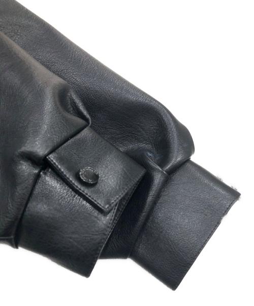 A FEW GOOD KIDS（アフューグッドキッズ）A FEW GOOD KIDS (アフューグッドキッズ) レーシングエコレザーブルゾン ブラック サイズ:Lの古着・服飾アイテム