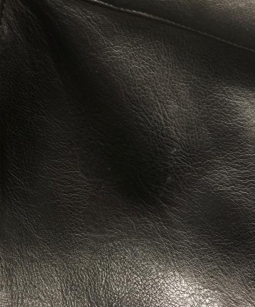 A FEW GOOD KIDS（アフューグッドキッズ）A FEW GOOD KIDS (アフューグッドキッズ) レーシングエコレザーブルゾン ブラック サイズ:Lの古着・服飾アイテム